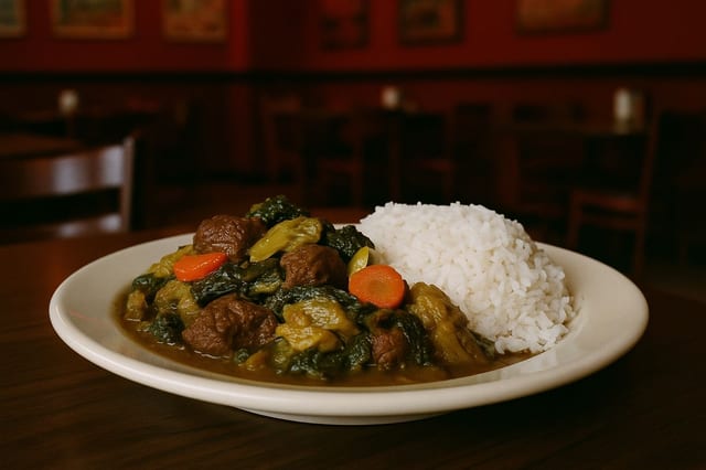 Legume with White Rice.